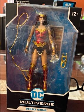 DC Wonder Woman Action Figure - Red, Gold, Black